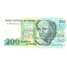 Cédula 200 Cruzeiros C215 Série A0952000550A