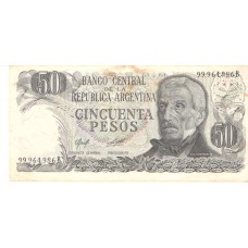 Cédula 50 Pesos  Argentina