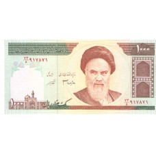 Cédula 1000 Rials Iran FE