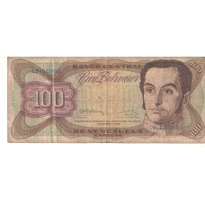 Cédula 100 Bolívares  Venezuela L84082950