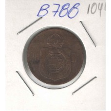 Moeda 20 Reis 1869 Bronze ls1044