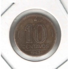 Moeda 10 Centavos 1943 - V179  ls1112