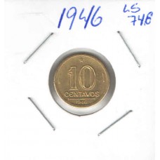 Moeda 10 centavos 1946 ls748