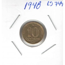 Moeda 10 Centavos 1948 ls744