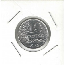 Moeda 10 Centavos 1975 SOB ls1136
