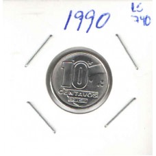 Moeda 10 Centavos 1990 ls740