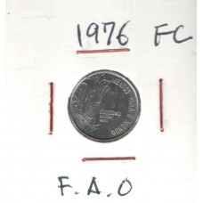 Moeda 1 Centavo FAO 1976 FC LS871