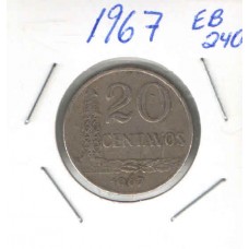 Moeda 20 Centavos 1967 ls1122