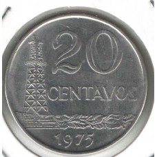 Moeda 20 Centavos 1975 ls1465