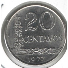 Moeda 20 Centavos 1977 ls1298