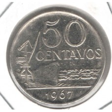Moeda 50 Centavos 1967 ls1159