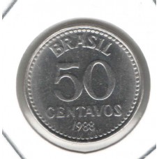 Moeda 50 Centavos 1988  ls1639