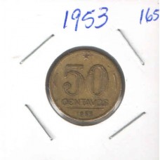 Moeda 50 Centavos 1953 V220-01 ls1230