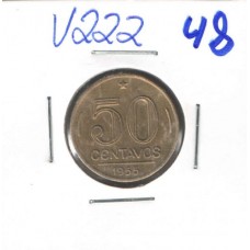 Moeda 50 Centavos 1955 – V222 ls1022