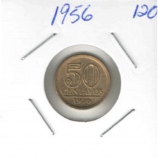 Moeda 50 Centavos 1956 ls1198