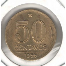 Moeda 50 Centavos 1956 ls1289