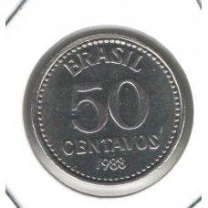 Moeda 50 Centavos 1988  ls1071