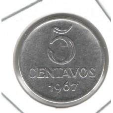 Moeda 5 Centavos 1967 ls1626
