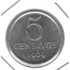 Moeda 5 Centavos 1969 ls1627