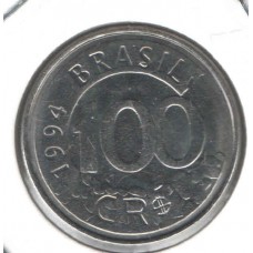 Moeda 100 Cruzeiros Reais 1994 ls1347