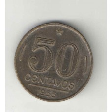 Moeda 50 Centavos 1955