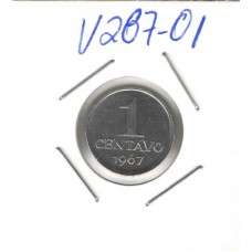 Moeda 1 Centavo 1967 V287