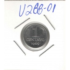 Moeda 1 Centavo 1969 V288