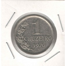 Moeda 1 Cruzeiro 1970