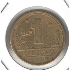 Moeda 1 Cruzeiro 1945 ls1074