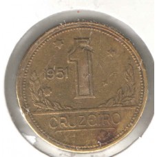 Moeda 1 Cruzeiro 1951 ls1463