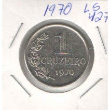 Moeda 1 Cruzeiro 1970 - ls427