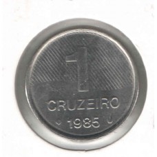 Moeda 1 Cruzeiro 1985 FAO ls1171