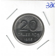 Moeda 20 Cruzeiros 1986 LS320