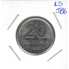 Moeda 20 Cruzeiros 1986 Ls586