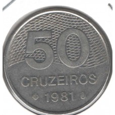 Moeda 50 Cruzeiros 1981 ls1683