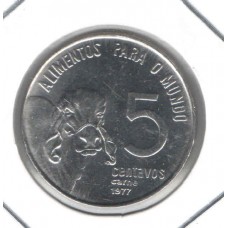 Moeda 5 Centavos 1977 FAO ls1628