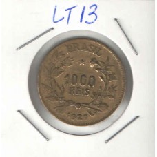 Moeda 1000 Réis 1927 - ls1024