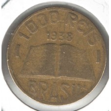 Moeda 1000 Réis 1938 - ls1299