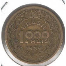 Moeda 1000 Réis 1939 - V176 ls1495