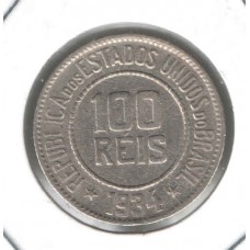 Moeda 100 Réis 1934 ls1555