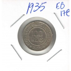 Moeda 100 Réis 1935 ls1239