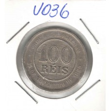 Moeda 100 Réis 1889 - V036