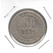 Moeda 200 Réis 1897 - V050