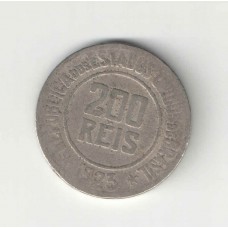 Moeda 200 Réis 1923