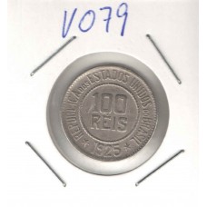 Moeda 100 Réis 1925 ls265