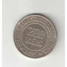 Moeda 200 Réis 1935