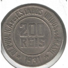 Moeda 200 Réis 1931 ls1274