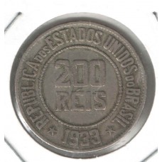 Moeda 200 Réis 1933 LS1246