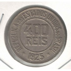 Moeda 400 Réis 1925 - V114 ls1061