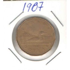 Moeda 1 Dollar Canada 1987